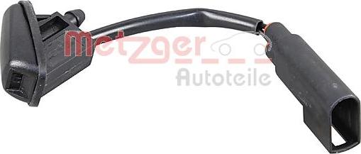 Metzger 2220621 - Ūdens sprausla, Stiklu tīrīšanas sistēma www.autospares.lv