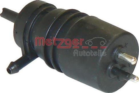 Metzger 2220009 - Ūdenssūknis, Stiklu tīrīšanas sistēma www.autospares.lv