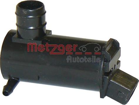 Metzger 2220014 - Ūdenssūknis, Stiklu tīrīšanas sistēma www.autospares.lv