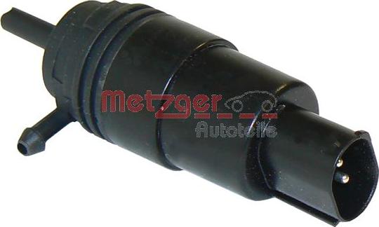 Metzger 2220026 - Ūdenssūknis, Stiklu tīrīšanas sistēma www.autospares.lv