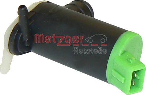 Metzger 2220020 - Ūdenssūknis, Stiklu tīrīšanas sistēma www.autospares.lv