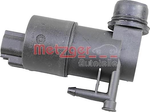 Metzger 2220833 - Ūdenssūknis, Stiklu tīrīšanas sistēma www.autospares.lv