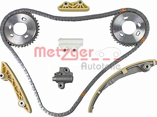 Metzger 7490050 - Sadales vārpstas piedziņas ķēdes komplekts www.autospares.lv