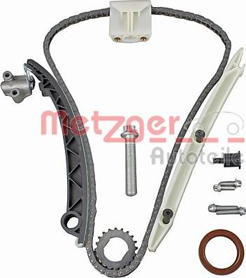 Metzger 7490004 - Sadales vārpstas piedziņas ķēdes komplekts www.autospares.lv