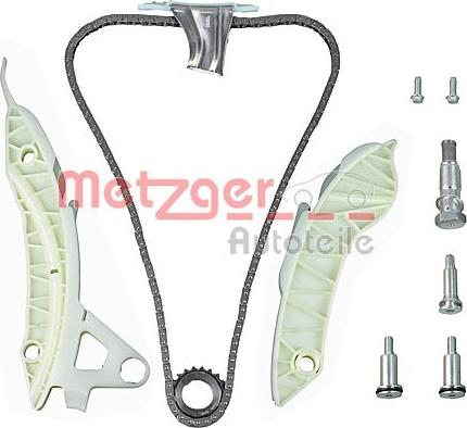 Metzger 7490007 - Комплект цепи привода распредвала www.autospares.lv