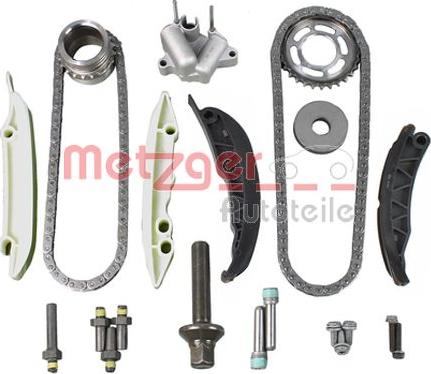 Metzger 7490012 - Sadales vārpstas piedziņas ķēdes komplekts www.autospares.lv