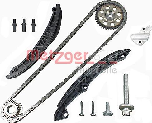 Metzger 7490035 - Sadales vārpstas piedziņas ķēdes komplekts www.autospares.lv