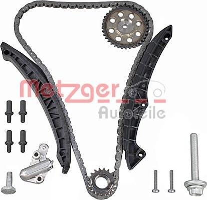 Metzger 7490036 - Sadales vārpstas piedziņas ķēdes komplekts www.autospares.lv