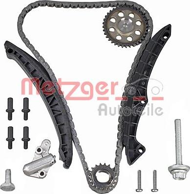 Metzger 7490023 - Sadales vārpstas piedziņas ķēdes komplekts www.autospares.lv