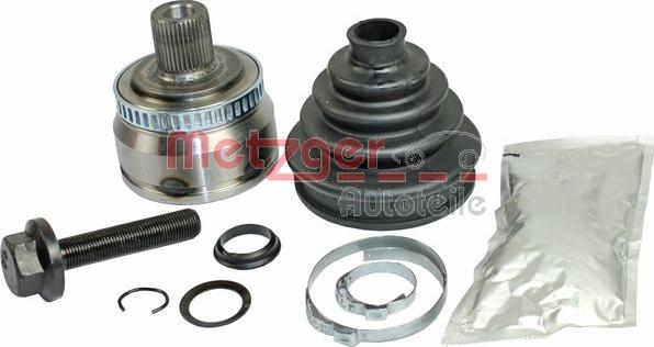 Metzger 7110092 - Šarnīru komplekts, Piedziņas vārpsta www.autospares.lv