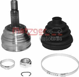 Metzger 7110001 - Шарнирный комплект, ШРУС, приводной вал www.autospares.lv