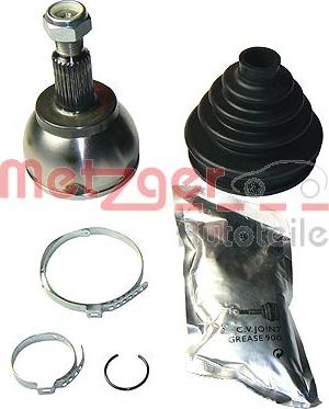 Metzger 7110170 - Шарнирный комплект, ШРУС, приводной вал www.autospares.lv