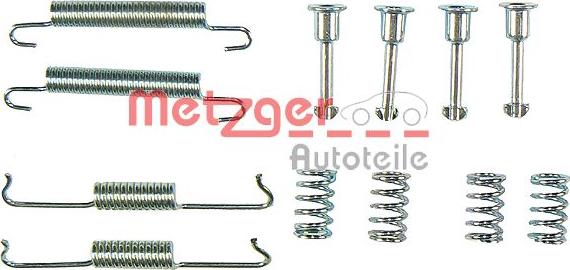 Metzger KR 960 - Bremžu loku kompl., Stāvbremze www.autospares.lv