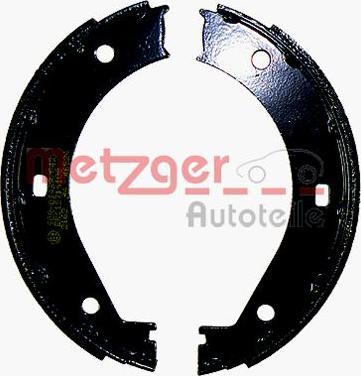 Metzger KR 223 - Bremžu loku kompl., Stāvbremze www.autospares.lv