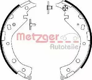 Metzger MG 995 - Bremžu loku komplekts www.autospares.lv