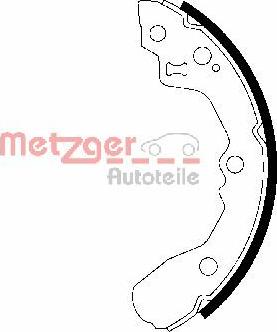 Metzger MG 949 - Bremžu loku komplekts www.autospares.lv