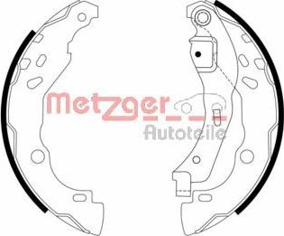 Metzger MG 968 - Brake Shoe Set www.autospares.lv