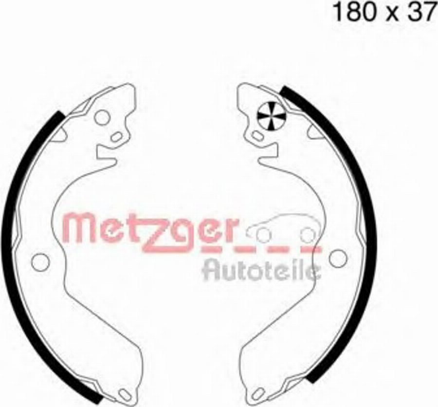 Metzger MG568 - Bremžu loku komplekts www.autospares.lv