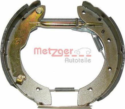 Metzger MG 633V - Brake Shoe Set www.autospares.lv