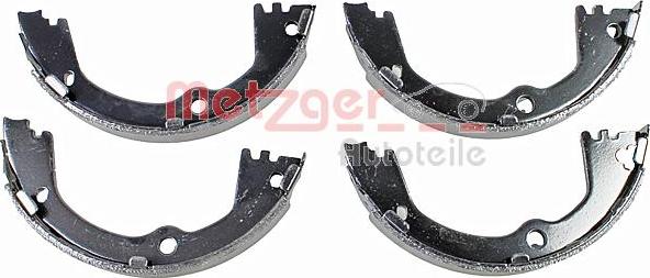 Metzger MG 157 - Brake Shoe Set, parking brake www.autospares.lv