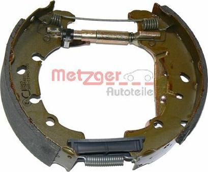 Metzger MG 814V - Brake Shoe Set www.autospares.lv