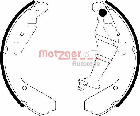 Metzger MG 829 - Bremžu loku komplekts www.autospares.lv