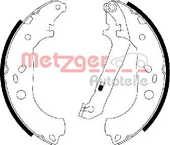 Metzger MG 211 - Bremžu loku komplekts www.autospares.lv