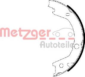 Metzger MG 225 - Bremžu loku kompl., Stāvbremze www.autospares.lv