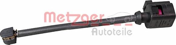 Metzger WK 17-335 - Indikators, Bremžu uzliku nodilums www.autospares.lv