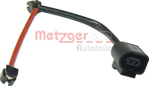 Metzger WK 17-258 - Indikators, Bremžu uzliku nodilums autospares.lv