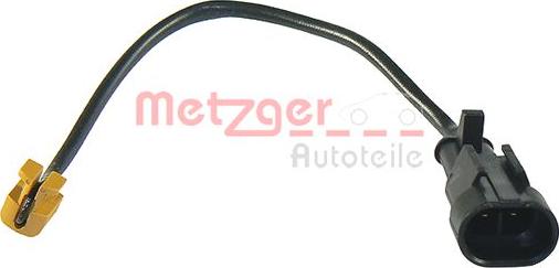 Metzger WK 17-236 - Indikators, Bremžu uzliku nodilums www.autospares.lv