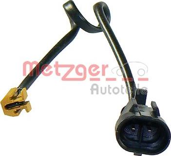 Metzger WK 17-233 - Indikators, Bremžu uzliku nodilums www.autospares.lv