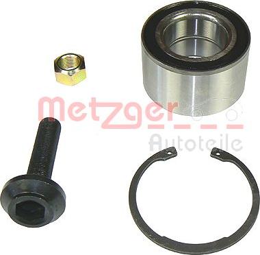 Metzger WM 997 - Riteņa rumbas gultņa komplekts www.autospares.lv