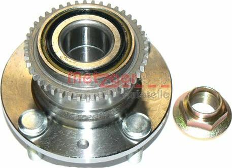 Metzger WM 921 - Подшипник ступицы колеса, комплект www.autospares.lv