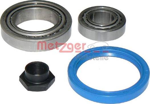 Metzger WM 521 - Подшипник ступицы колеса, комплект www.autospares.lv