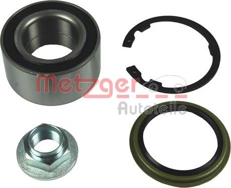 Metzger WM 6944 - Подшипник ступицы колеса, комплект www.autospares.lv