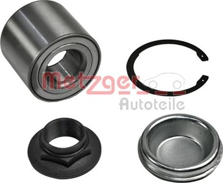 Metzger WM 6549 - Wheel hub, bearing Kit www.autospares.lv