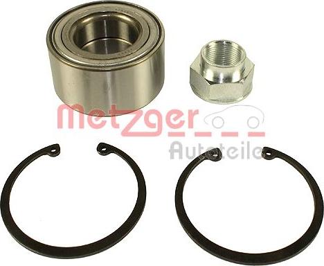 Metzger WM 6551 - Подшипник ступицы колеса, комплект www.autospares.lv