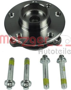 Metzger WM 6584 - Подшипник ступицы колеса, комплект www.autospares.lv