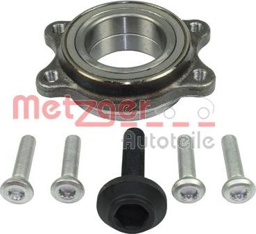 Metzger WM 6649 - Wheel hub, bearing Kit www.autospares.lv