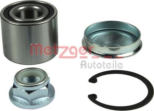 Metzger WM 6658 - Riteņa rumbas gultņa komplekts www.autospares.lv