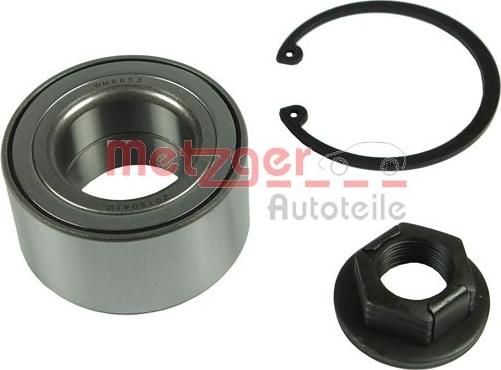 Metzger WM 6653 - Wheel hub, bearing Kit www.autospares.lv