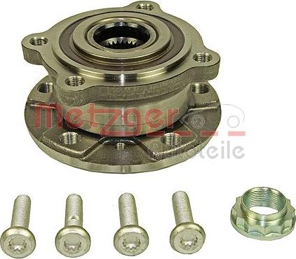 Metzger WM 6619 - Wheel hub, bearing Kit www.autospares.lv