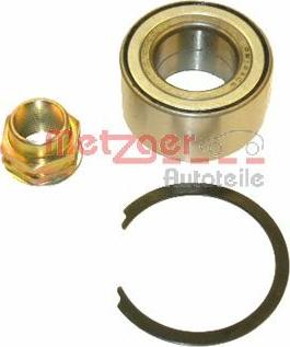 Metzger WM 682 - Riteņa rumbas gultņa komplekts www.autospares.lv