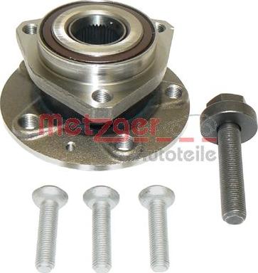 Metzger WM 621 - Подшипник ступицы колеса, комплект www.autospares.lv