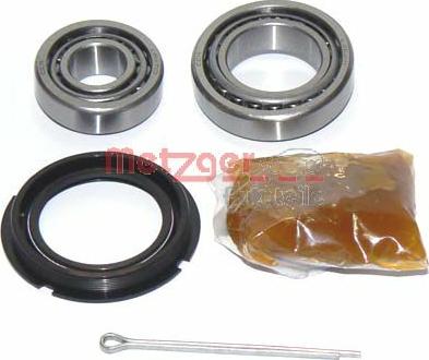 Metzger WM 155 - Wheel hub, bearing Kit www.autospares.lv