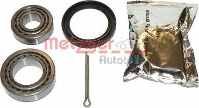 Metzger WM 1053 - Подшипник ступицы колеса, комплект www.autospares.lv