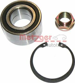 Metzger WM 1002 - Riteņa rumbas gultņa komplekts www.autospares.lv