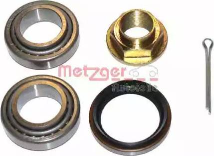 Metzger WM 1072 - Riteņa rumbas gultņa komplekts www.autospares.lv