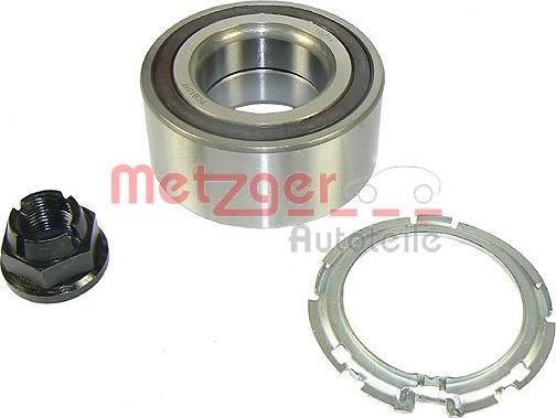 Metzger WM 1313 - Riteņa rumbas gultņa komplekts autospares.lv